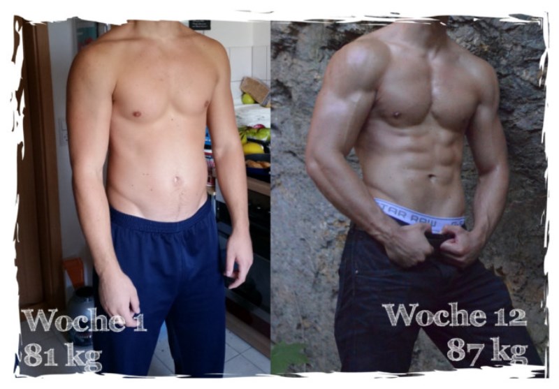 Erfolg beim Muskelaufbau